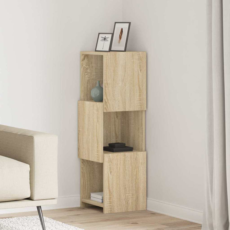 Dulap de colț 30,5x30x95cm Lemn prelucrat Stejar Sonoma