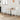Scaune de dining 2 buc. Lemn Solid de Cauciuc Alb