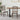 Scaune de dining 2 buc. Lemn Solid de Cauciuc Maro deschis
