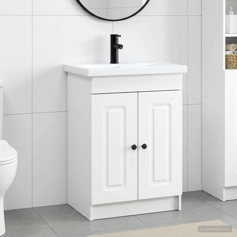 Set de mobilier pentru baie Alb 78,5 x 37,5 x 81 cm