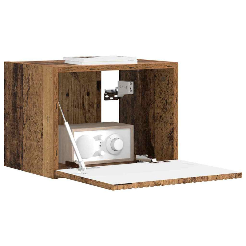 Dulap TV de perete 39 x 31 x 29,5 cm Lemn Vechi Lemn prelucrat