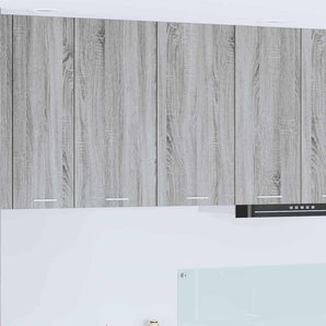 Dulap suspendat Gri Sonoma 80 x 31 x 80 cm Lemn prelucrat