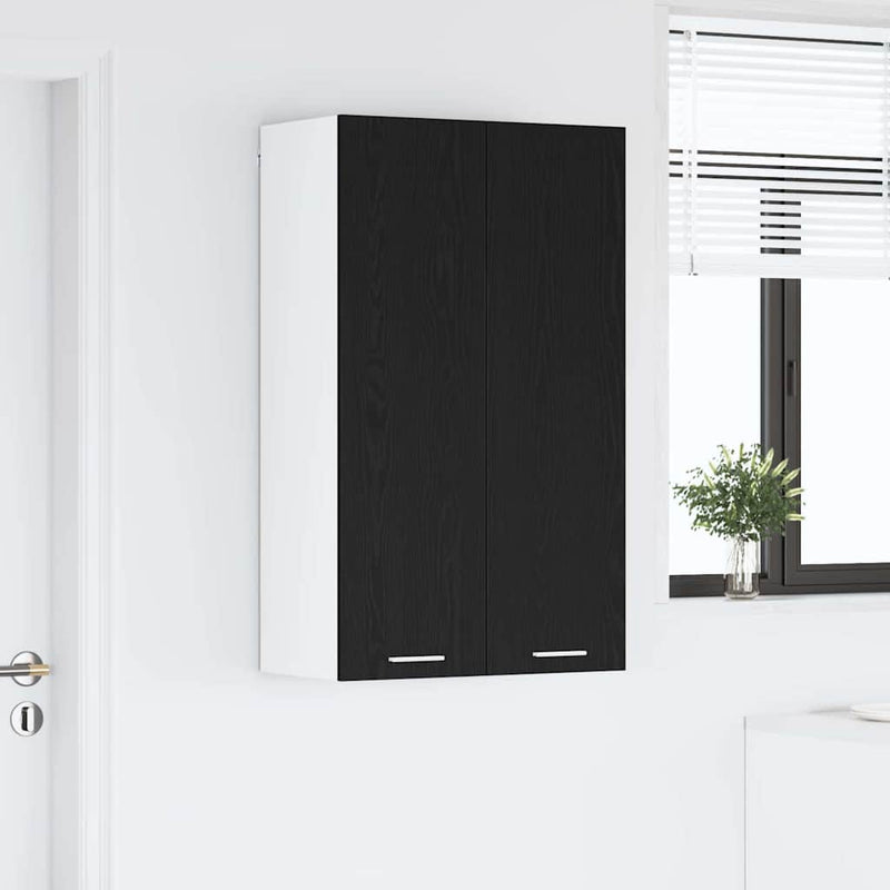 Dulap suspendat Stejar Negru 60 x 31 x 100 cm Lemn prelucrat