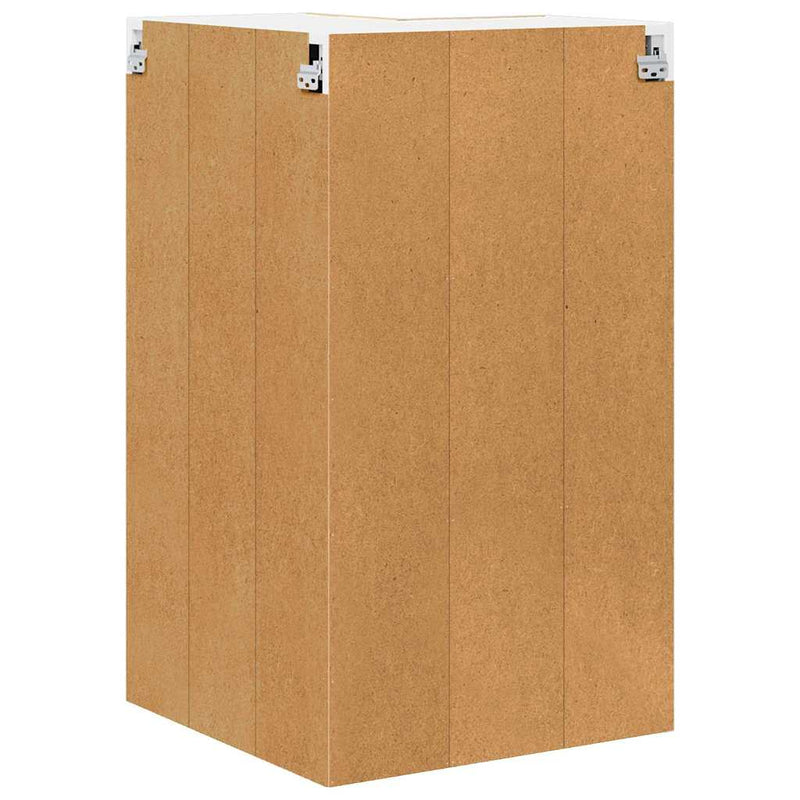 Dulap suspendat Stejar Sonoma și Alb 57 x 57 x 100 cm