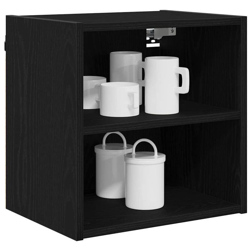 Dulap suspendat Stejar Negru 40 x 29,5 x 40 cm Lemn prelucrat