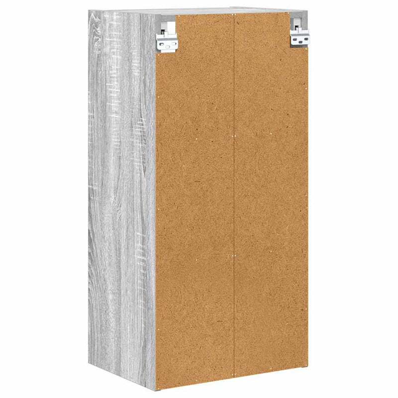 Dulap suspendat Gri Sonoma 40 x 29,5 x 80 cm Lemn prelucrat