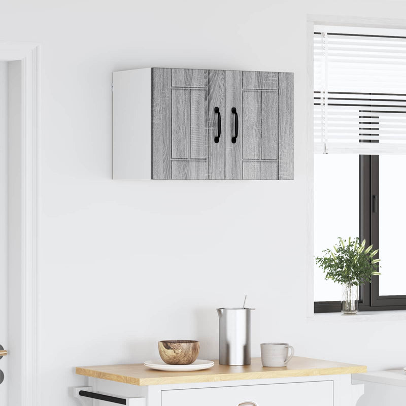 Dulap de perete LUCCA Sonoma gri 60 x 31 x 40 cm Lemn prelucrat