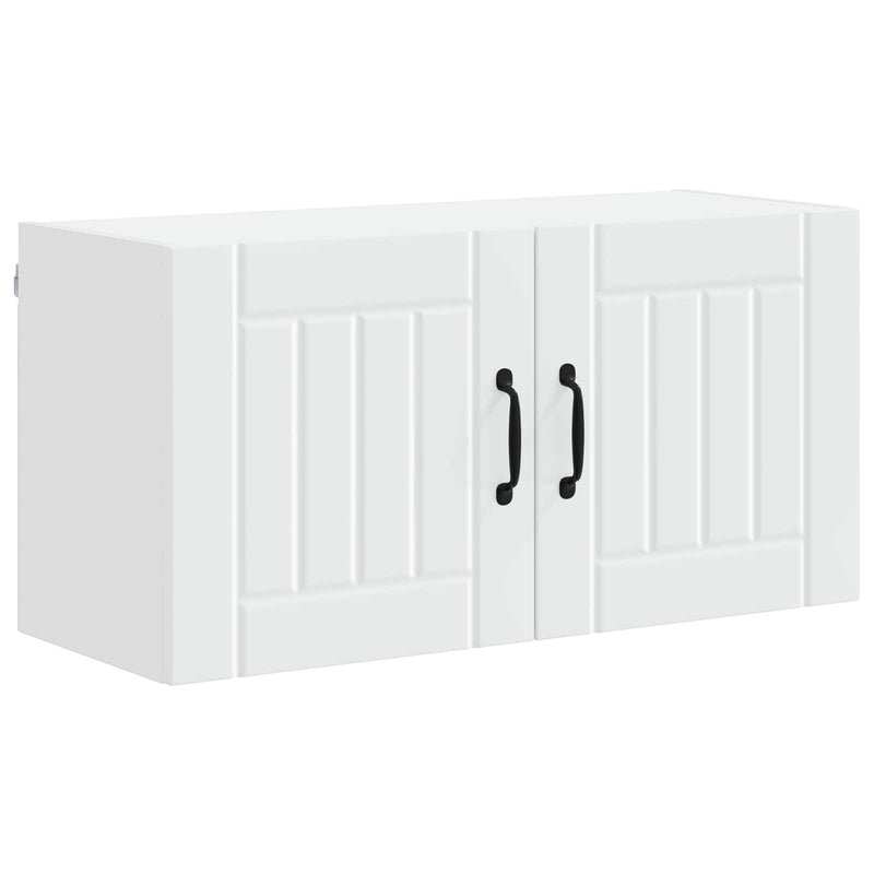 Dulap de perete LUCCA Alb 80 x 31 x 40 cm Lemn prelucrat