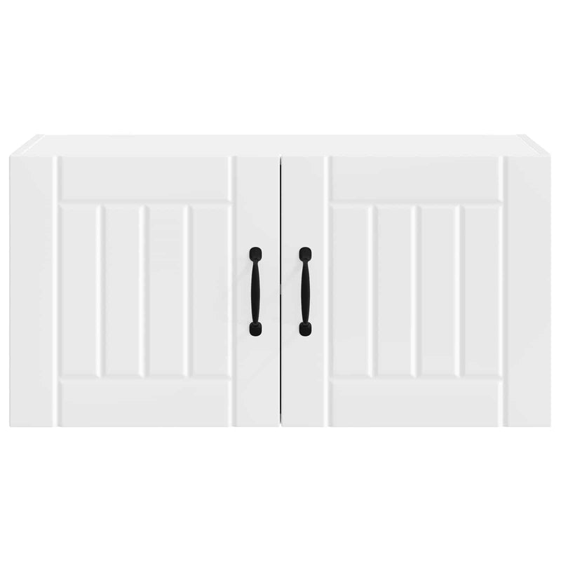Dulap de perete LUCCA Alb 80 x 31 x 40 cm Lemn prelucrat