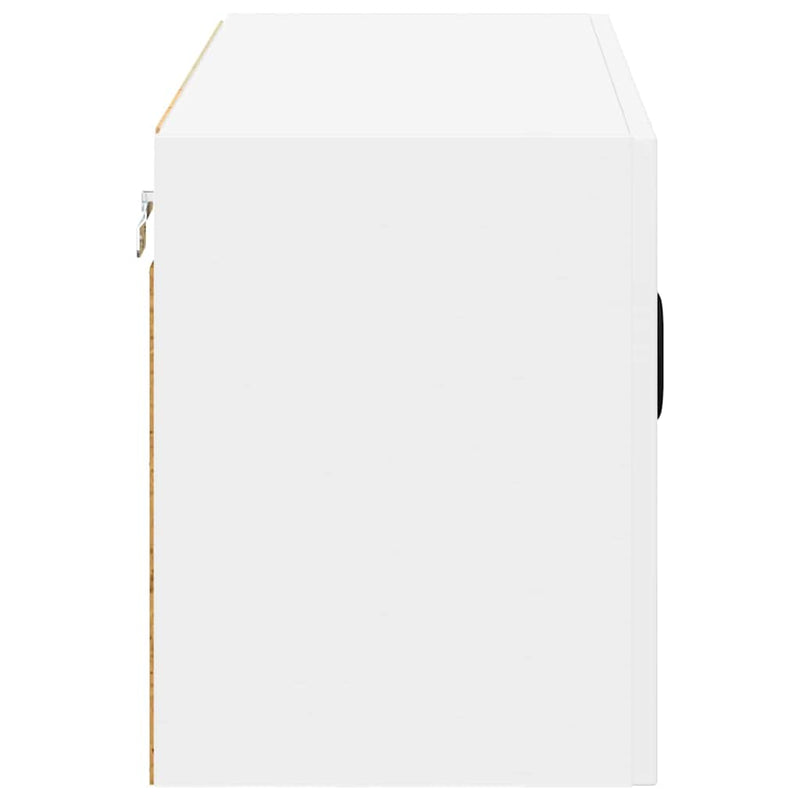 Dulap de perete LUCCA Alb 80 x 31 x 40 cm Lemn prelucrat