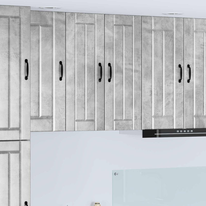 Dulap de perete LUCCA Gri Beton 30 x 31 x 80 cm Lemn prelucrat