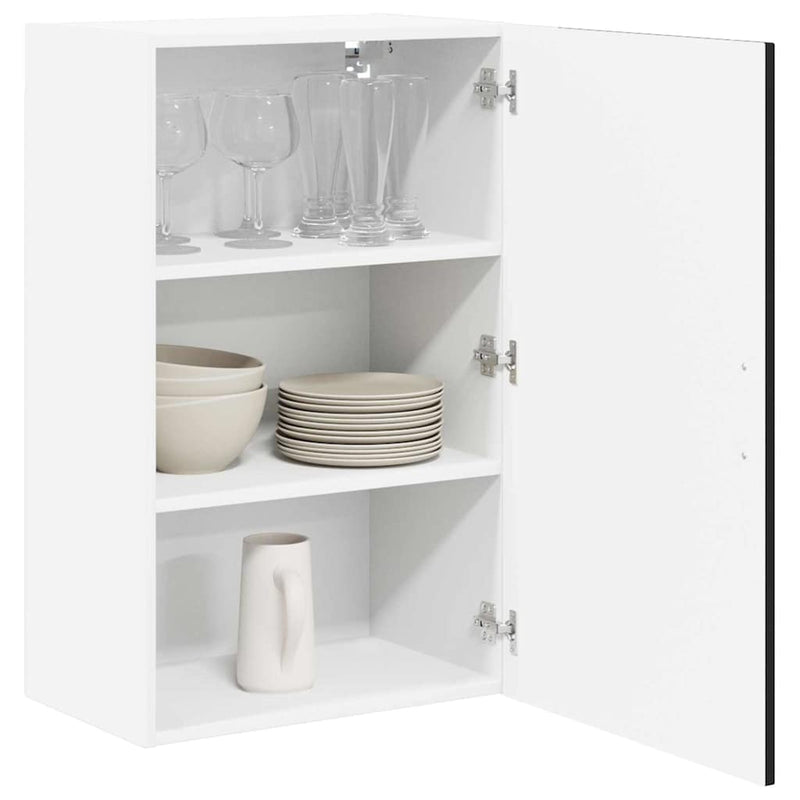 Dulap de perete LUCCA Negru 50 x 31 x 80 cm Lemn prelucrat