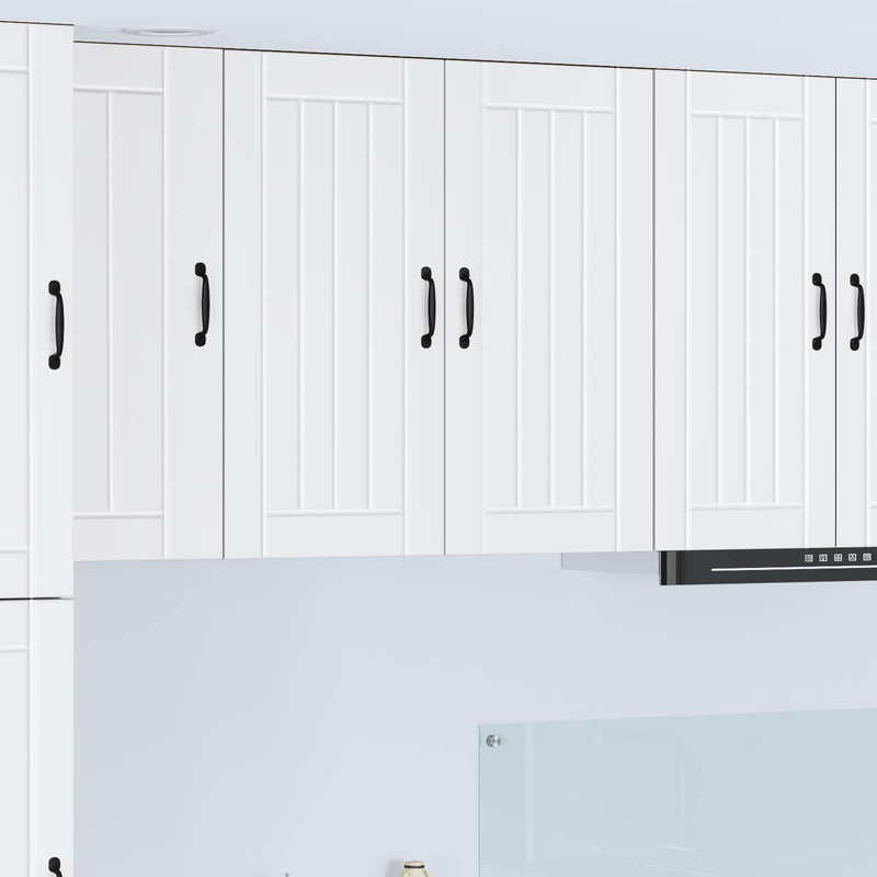 Dulap de perete LUCCA Alb 80 x 31 x 80 cm Lemn prelucrat