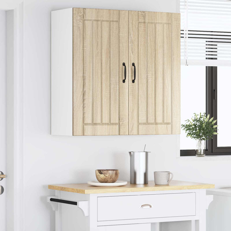 Dulap de perete LUCCA Stejar Sonoma 80 x 31 x 80 cm