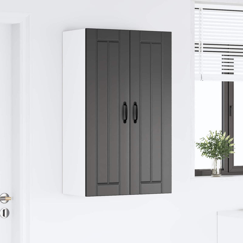 Dulap de perete LUCCA Negru 60 x 31 x 100 cm Lemn prelucrat