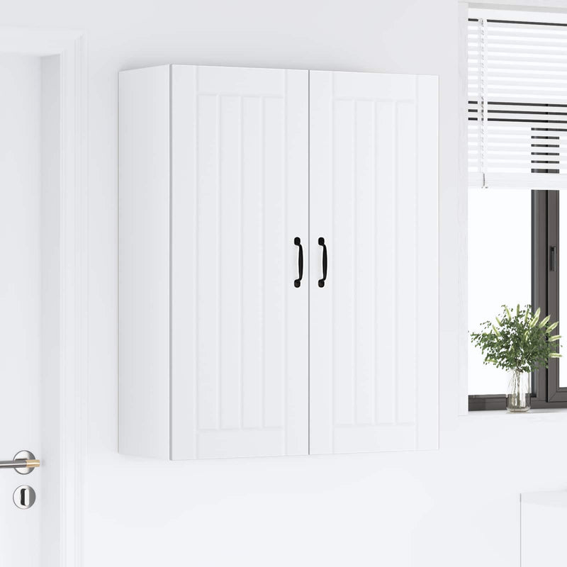 Dulap de perete LUCCA Alb 80 x 31 x 100 cm Lemn prelucrat