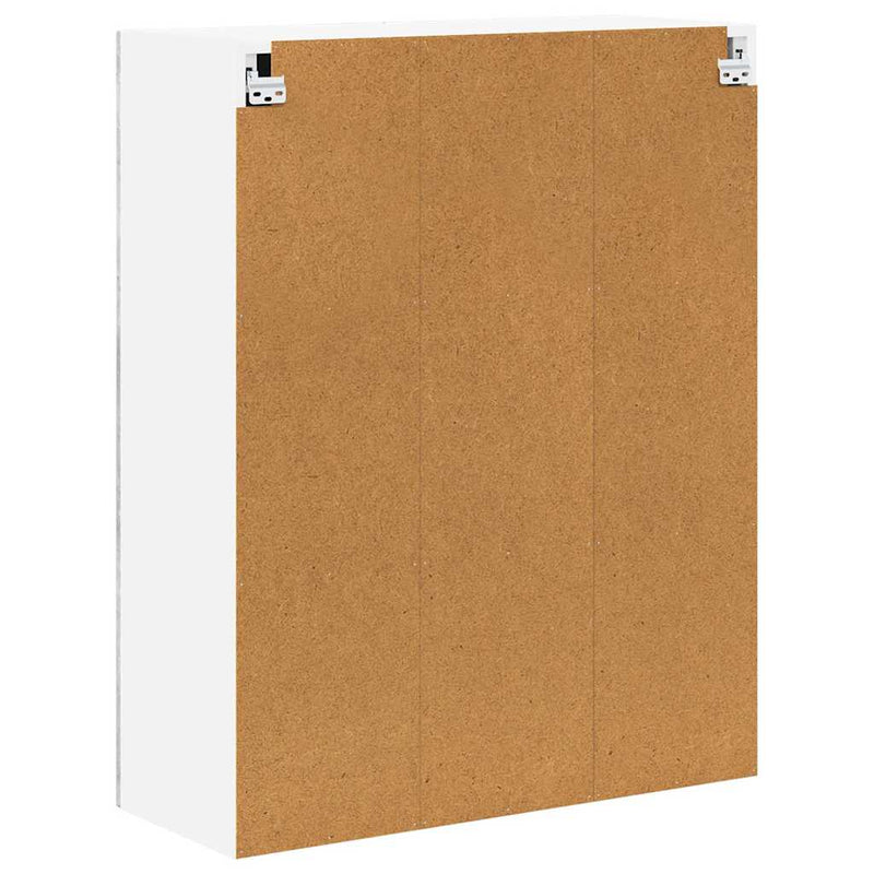 Dulap de perete LUCCA Gri Beton 80 x 31 x 100 cm Lemn prelucrat