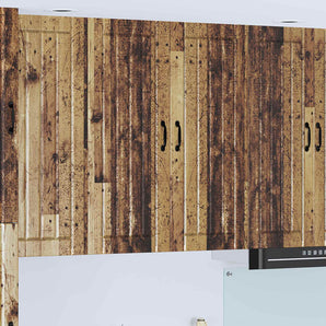Dulap de perete LUCCA Lemn vechi 80 x 31 x 100 cm