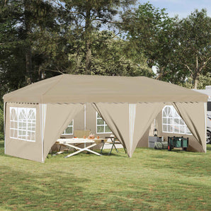 Cort de Petrecere Pop-up 575 x 288 x 245 cm Crem