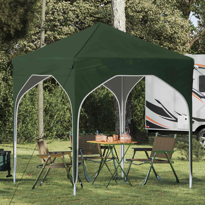 Cort de Petrecere Pop-up 194 x 194 x 245 cm Verde