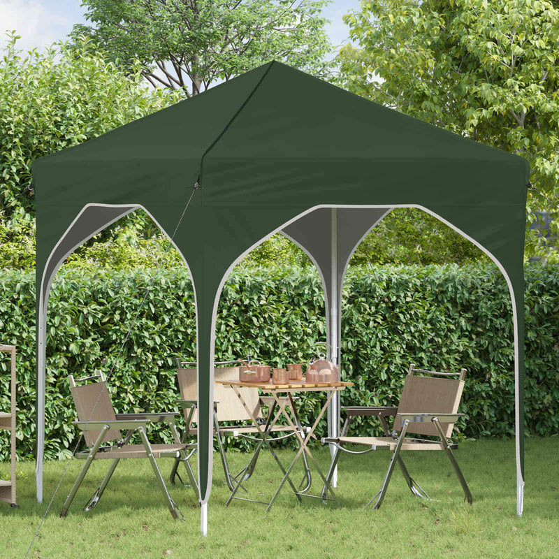 Cort de Petrecere Pop-up 194 x 194 x 245 cm Verde