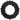 Coronite cu bile de Craciun 2 buc. Negru 33 x 33 x 7 cm