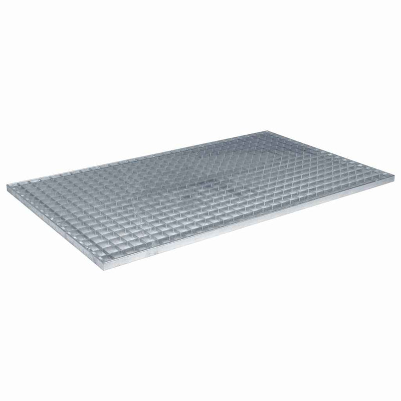 Grătar Argintiu 30 x 30 x 2 cm Oțel galvanizat prin imersie