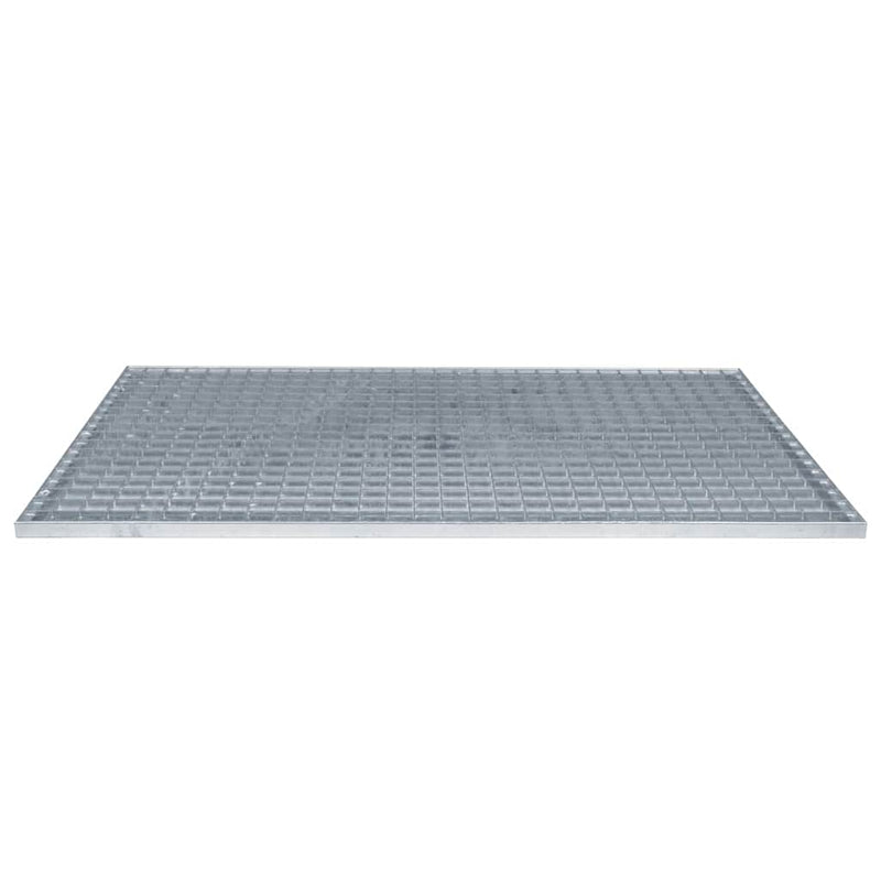 Grătar Argintiu 30 x 30 x 2 cm Oțel galvanizat prin imersie