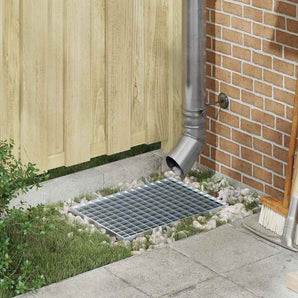 Grătar Argintiu 50 x 35 x 2 cm Oțel galvanizat prin imersie