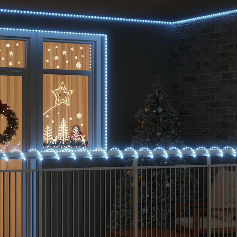 Lumină cu sfoară cu 480 LED Alb Rece 20 m PVC