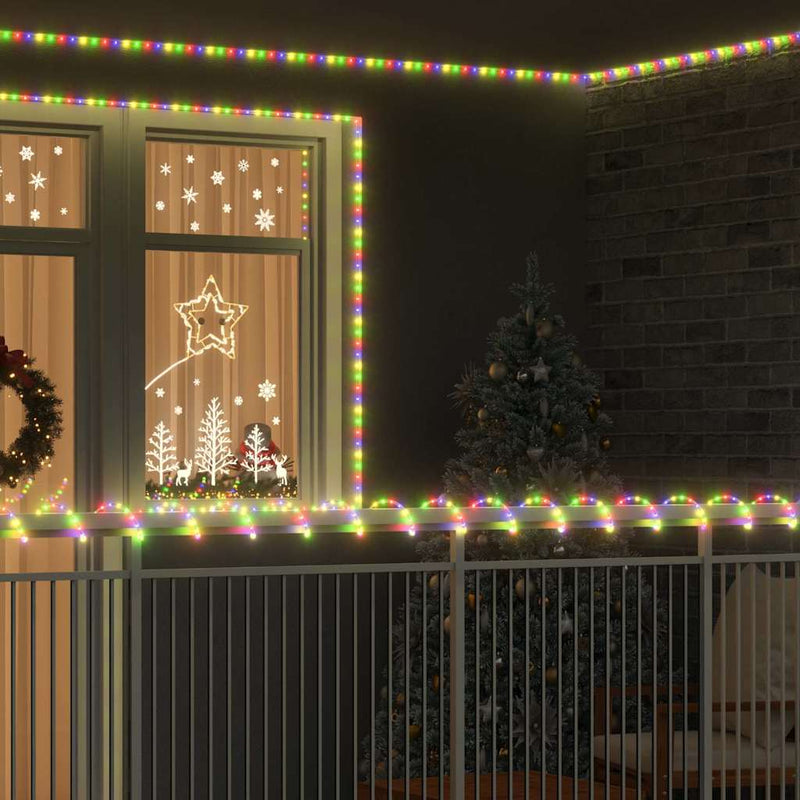 Lumină cu sfoară cu 240 LED Multicolour 10 m PVC