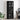 Bufet FLORIN 60 x 35 x 182 cm Negru Lemn prelucrat
