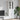 Bufet FLORIN 60 x 35 x 182 cm Alb lucios Lemn prelucrat