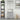 Set de mobilier pentru baie TULUM 2 buc. Gri din beton