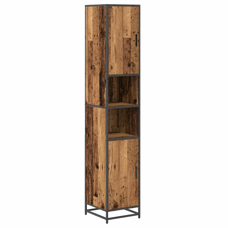 Set de mobilier pentru baie 3 buc. Lemn Vechi Lemn prelucrat