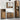 Set de mobilier pentru baie 3 buc. Lemn Vechi