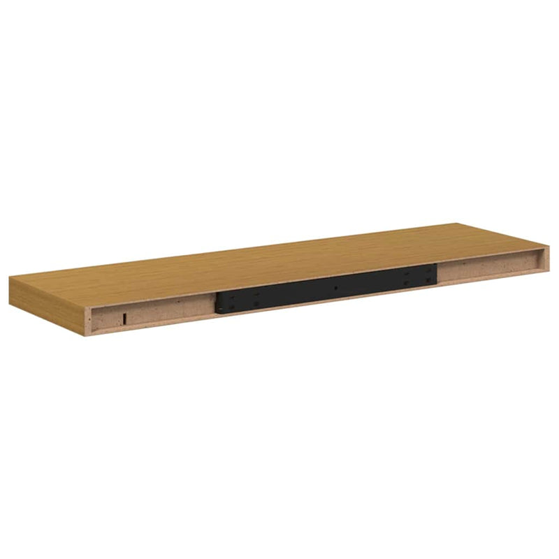 Raft de perete Montare pe perete Bej 90 x 23,5 x 3,8 cm