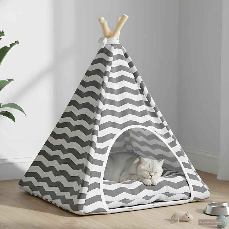 Încape pentru animale de companie cu pernă 50 x 50 x 60 cm