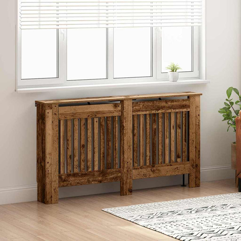 Capac pentru radiator Lemn vechi 152 x 19 x 81,5 cm