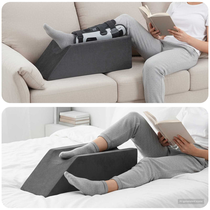 Pillow pentru Picioare 68 x 25 x 21,5 cm Ferm Spumă PU Gri