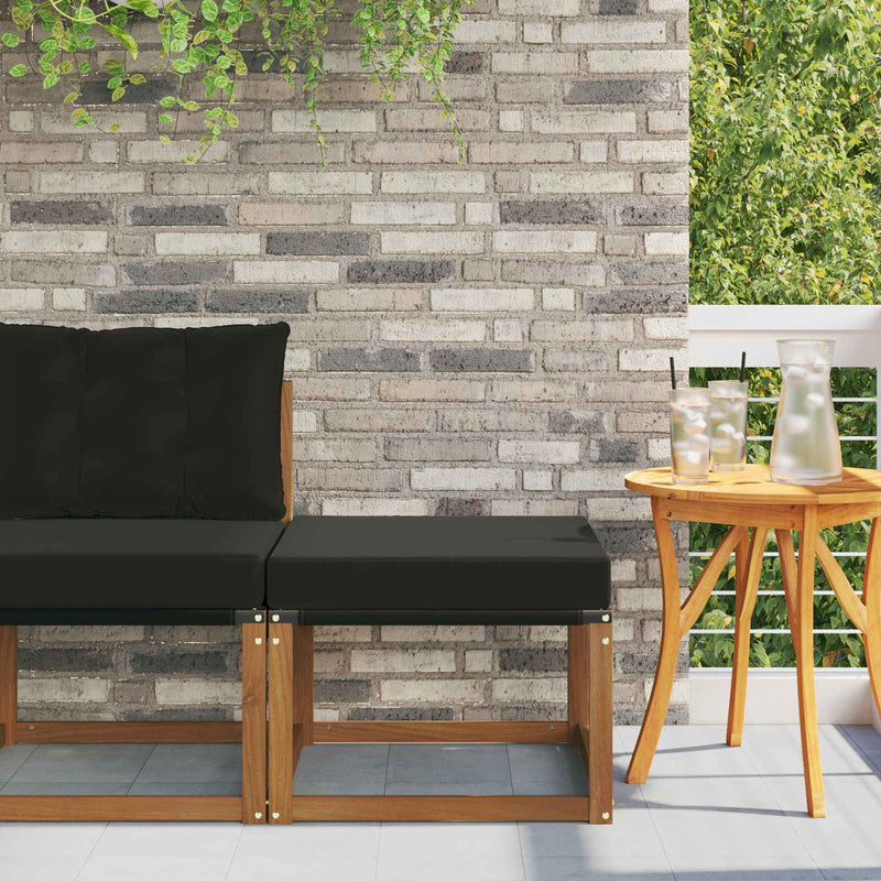 Taburet pentru exterior natural