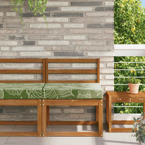 Perna pentru canapea de exterior Poliester Design cu frunze