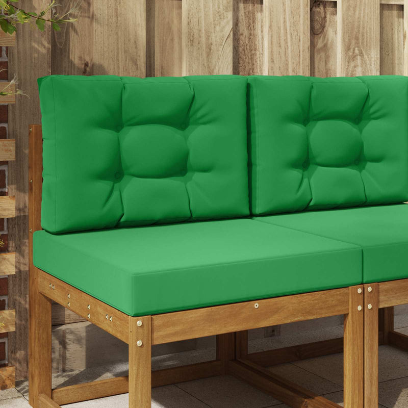 Perna pentru canapea de exterior Poliester Verde 60 x 60 cm