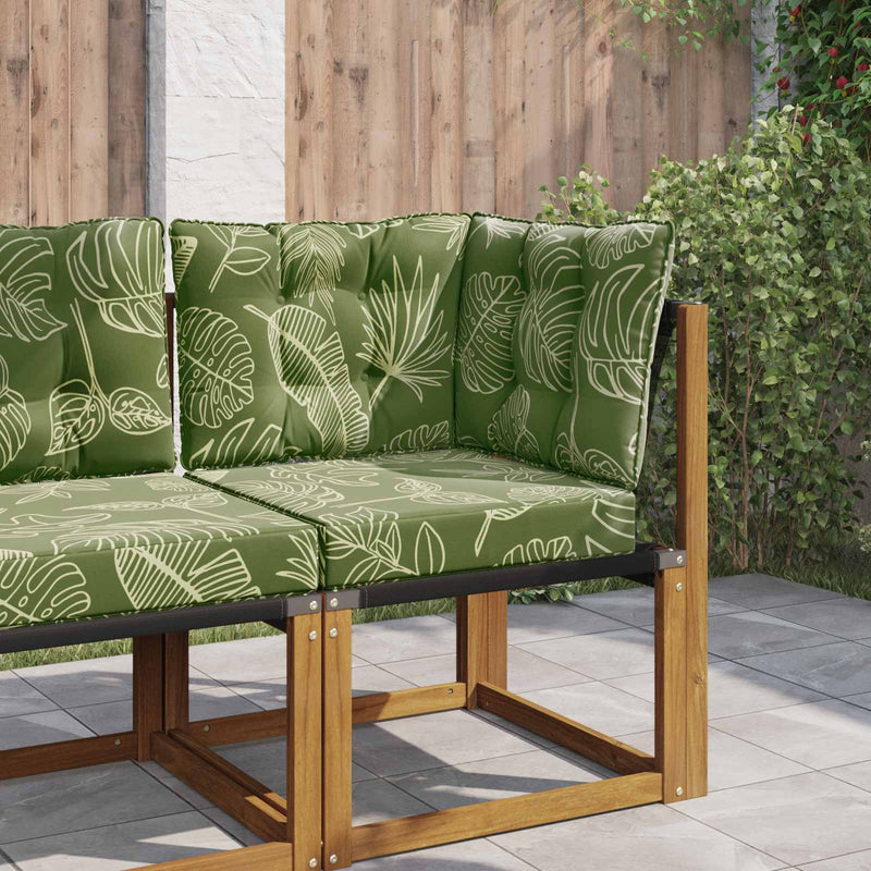 Perna pentru canapea de exterior Poliester Design cu frunze