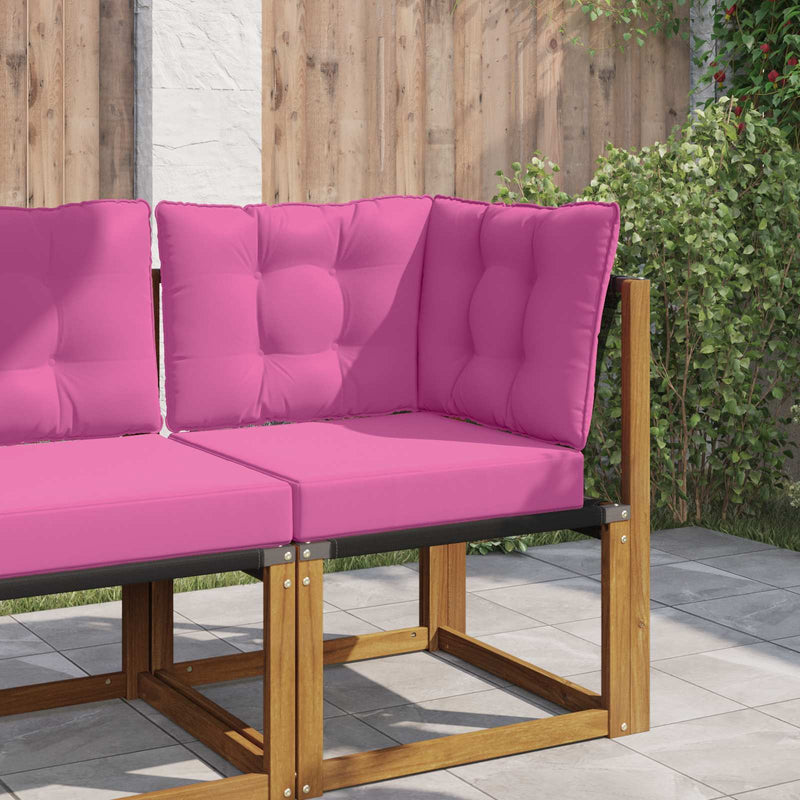 Perna pentru canapea de exterior Poliester Roz 50,5 x 50,5 cm