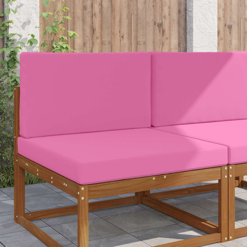 Perna pentru canapea de exterior Poliester Roz 80 x 80 cm