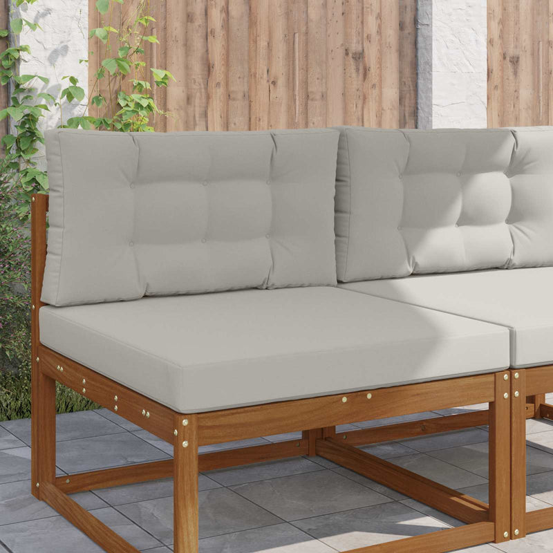 Perna pentru canapea de exterior Poliester Gri 80 x 80 cm