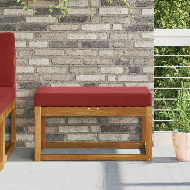Perna de Șezut pentru Exterior 100% Polyester bordo