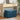 Taburet albastru 61 x 41 x 40 cm Catifea și lemn stratificat
