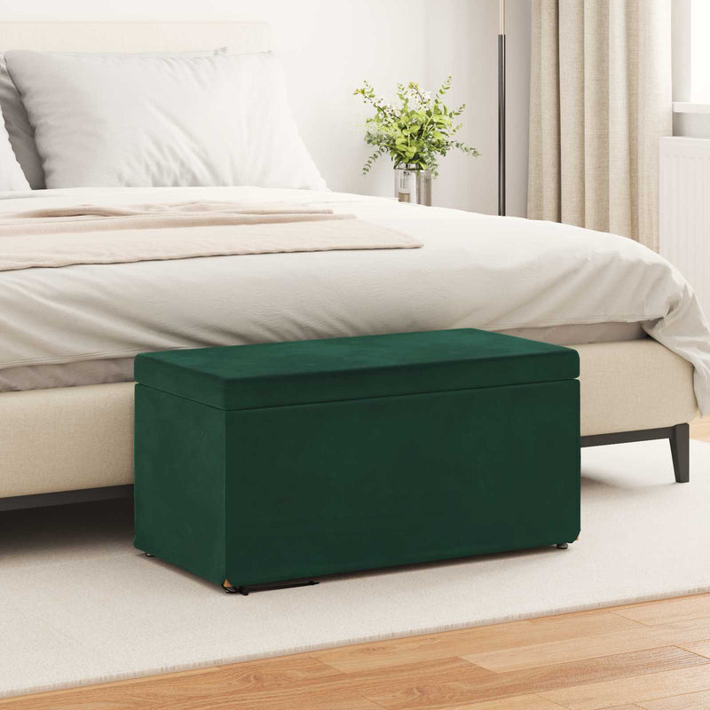 Taburet Verde închis 81 x 41 x 40 cm